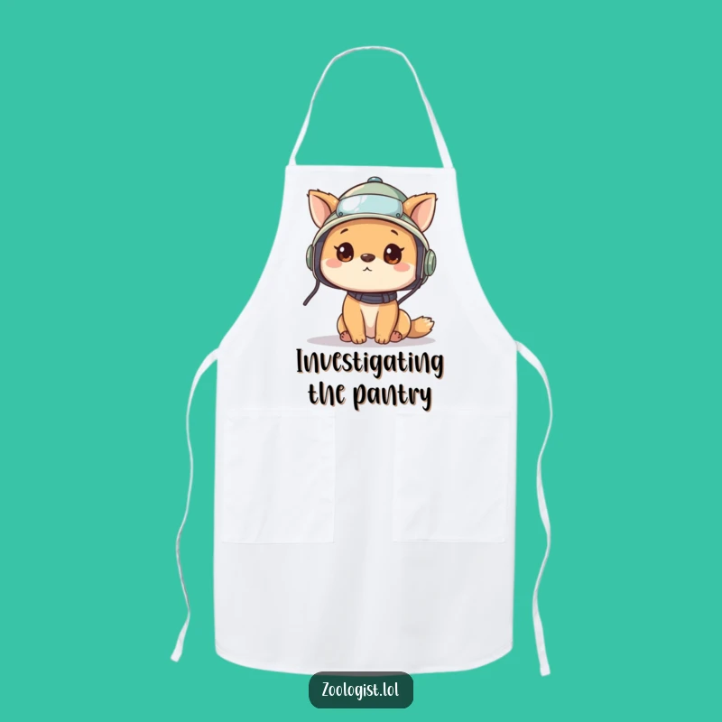 Funny Explorer Apron: Cute Animal Adventure Gear, Ideal Funny Gift
