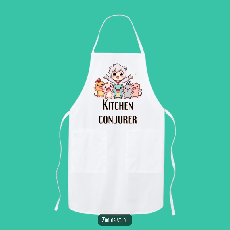 Funny Imaginary Kitchen Helper Apron: Hilarious Cooking Gift!