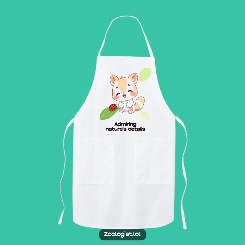 Funny Ladybug Chef Apron: Cute Animal Kitchen Wear, Ideal Funny Gift