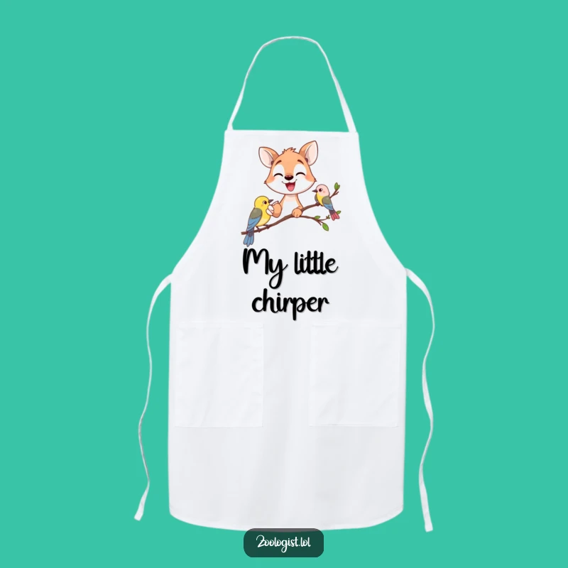 Funny Animal Gazer Apron - Excited Wear for Gardeners and Outdoor Fans