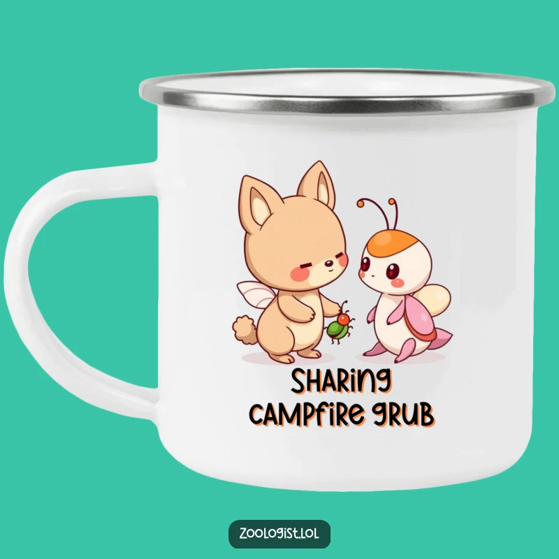 Funny Friendship Animal Camping Mug: Kind Outdoors, Perfect Sharing Gift
