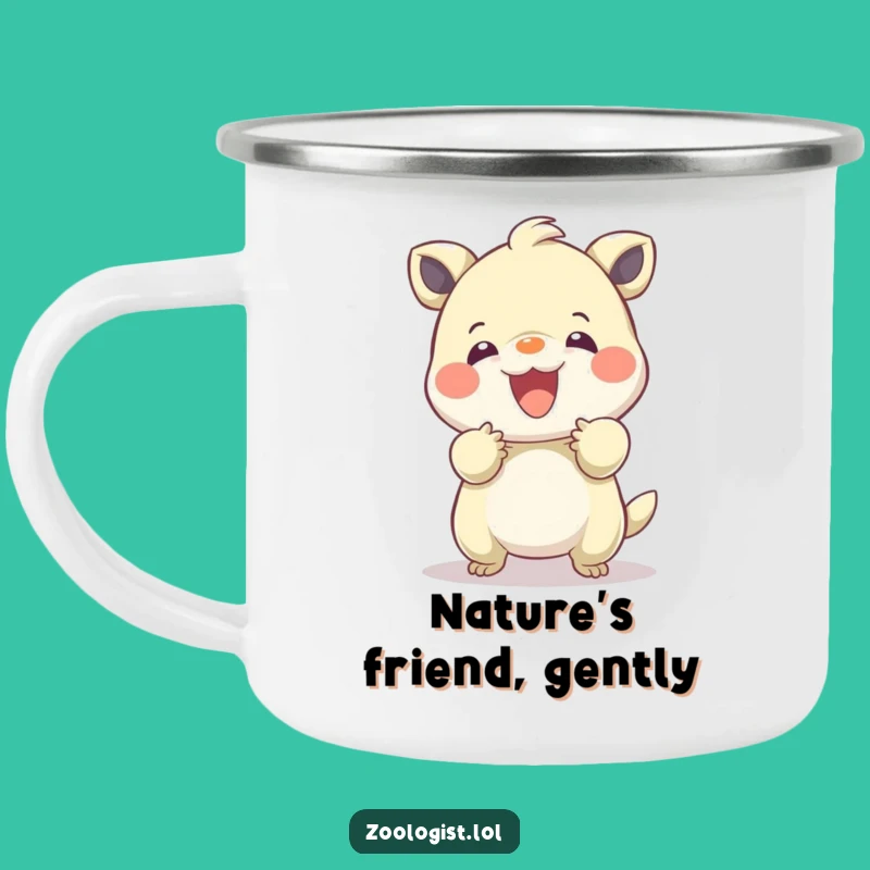 Funny Gentle Trail Companion Mug: Outdoor Adventure Gift!