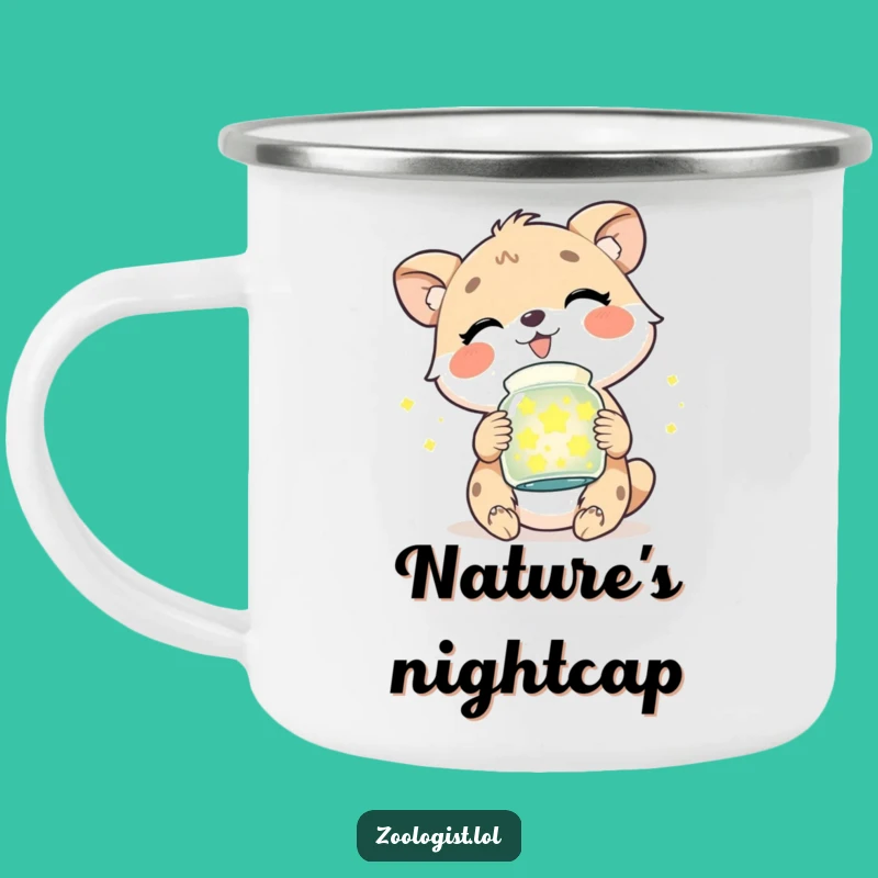 Funny Firefly Camp Mug - Cute Animal Character Outdoor Humor Gift