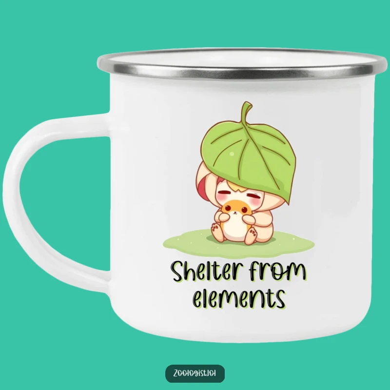 Funny Sheltering Animal Care Camping Mug - Adventure Ready Compassion Gift