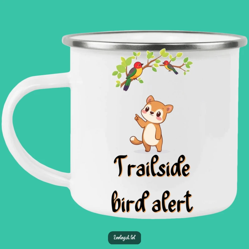 Funny Bird Watcher Camp Mug - Cute Animal Outdoor Humor Gift