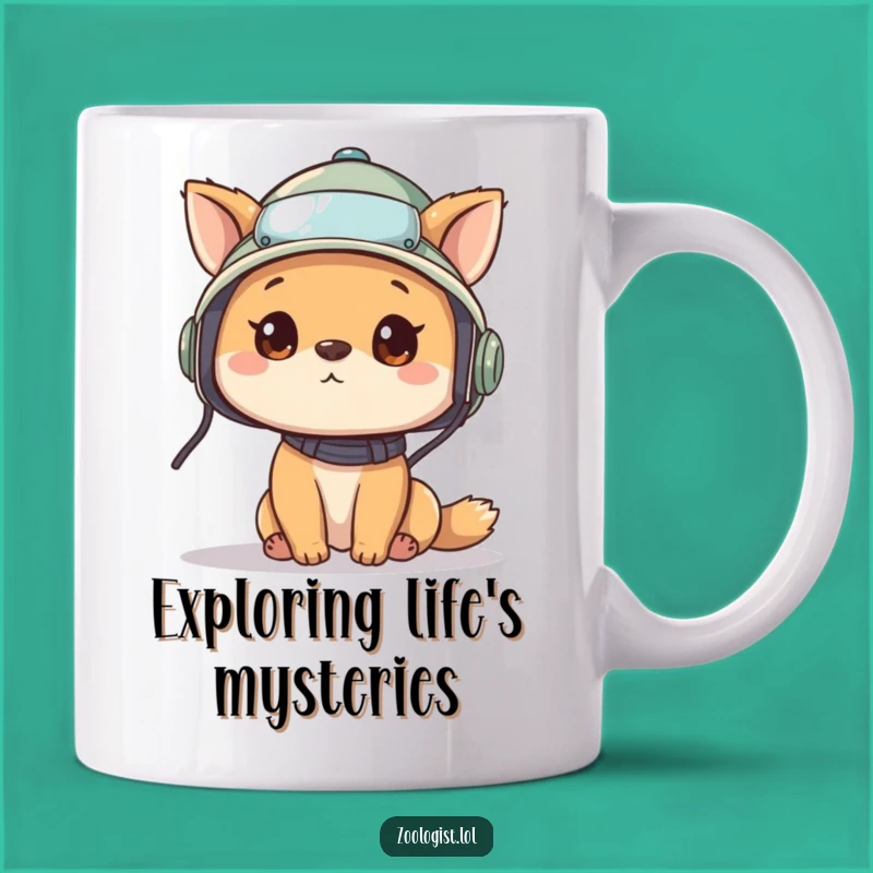 Funny Explorer Mug: Cute Animal Adventure Gift, Perfect Funny Gift