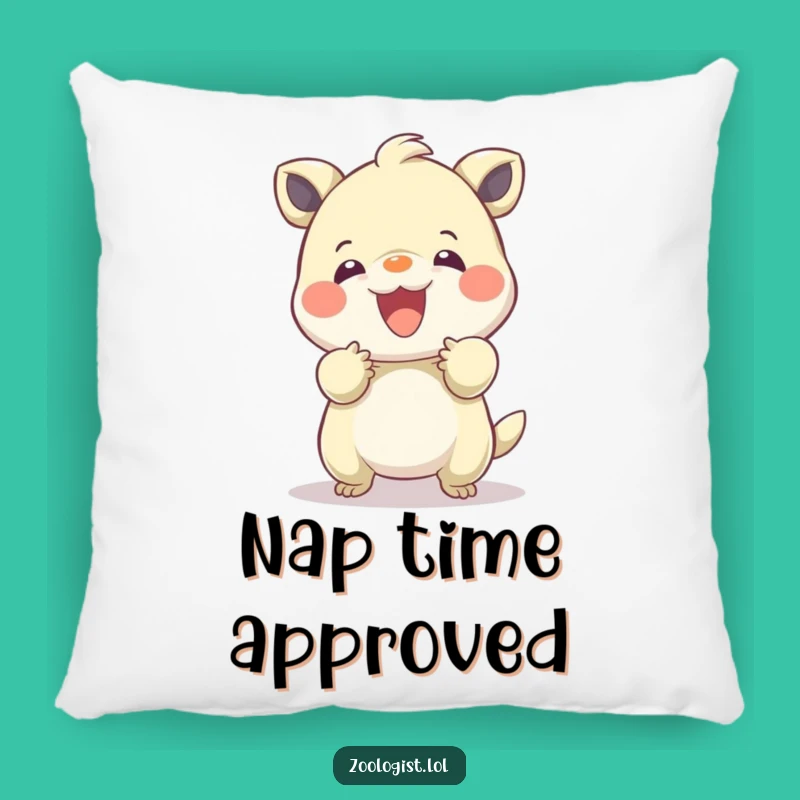 Soft Funny Gentle Creature Comfort Pillow: Cozy Gift!