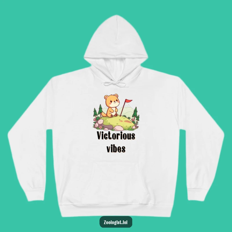 Cozy Funny Cheerful Animal Hoodie - Warmth for Your Triumphs