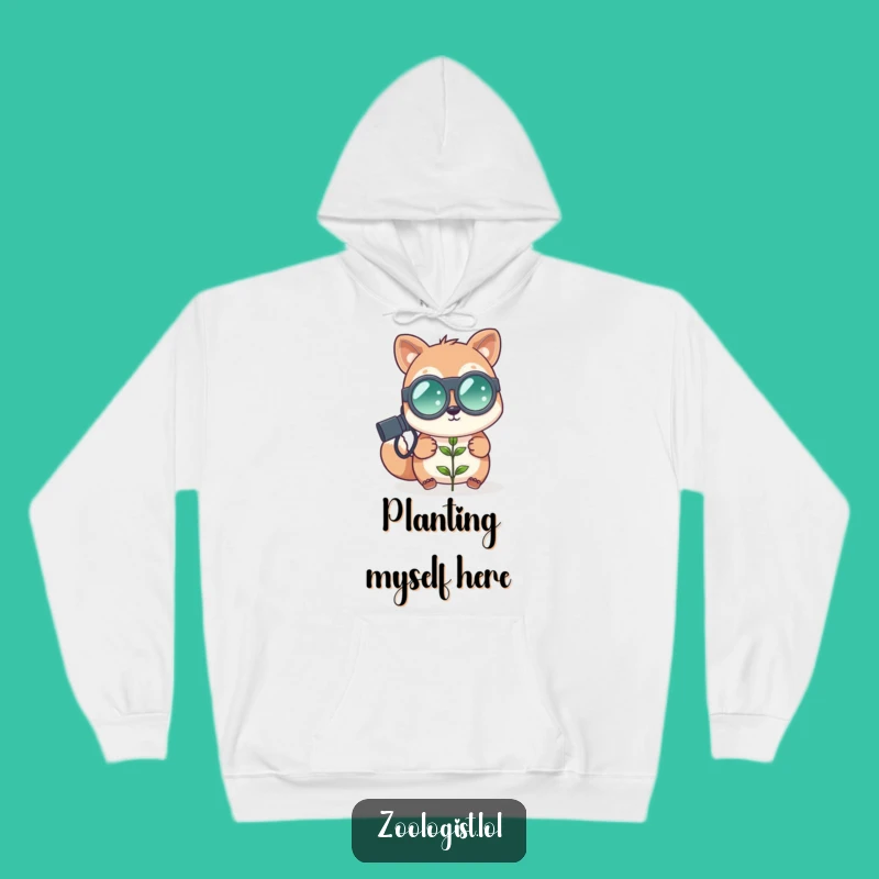 Cozy Funny Zoologist Hoodie - Warm Explorer Gift for Nature Buffs
