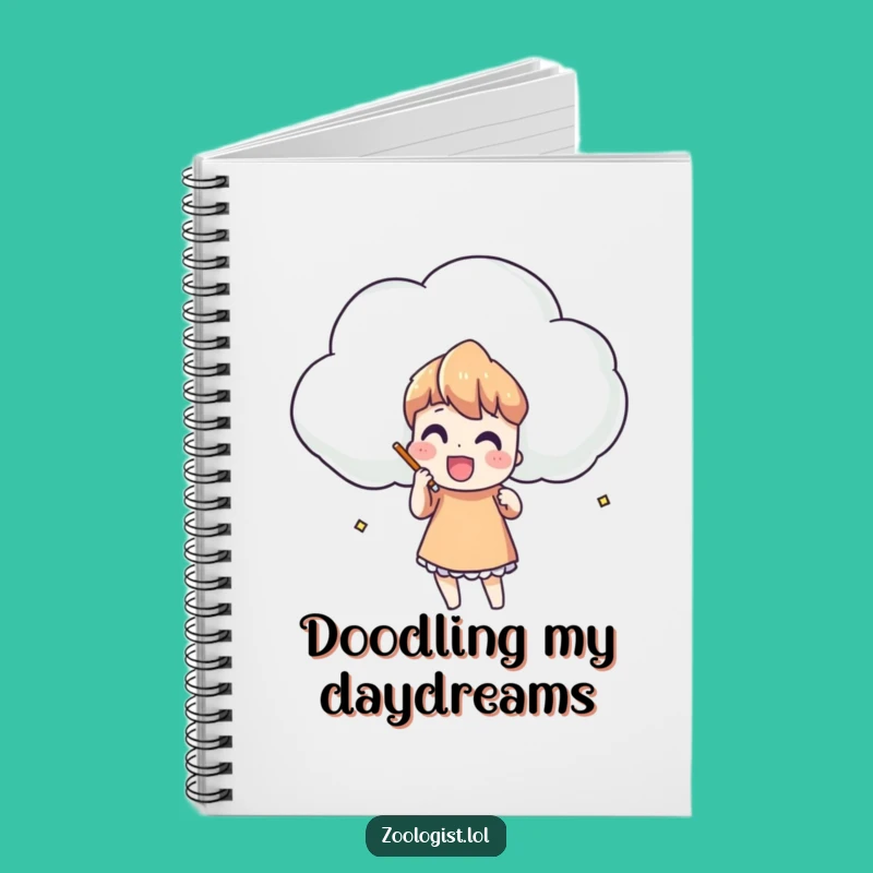 Funny Cloud Sketching Notebook: Doodle Your Dreams Away!