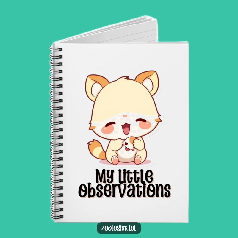 Funny Excited Animal Notebook - Cute Journal for Enthusiastic Notes