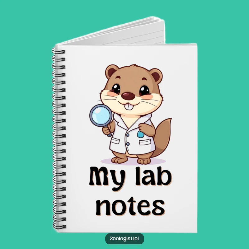 Funny Happy Otter Notebook: Hilarious Journal for Scientific Ideas