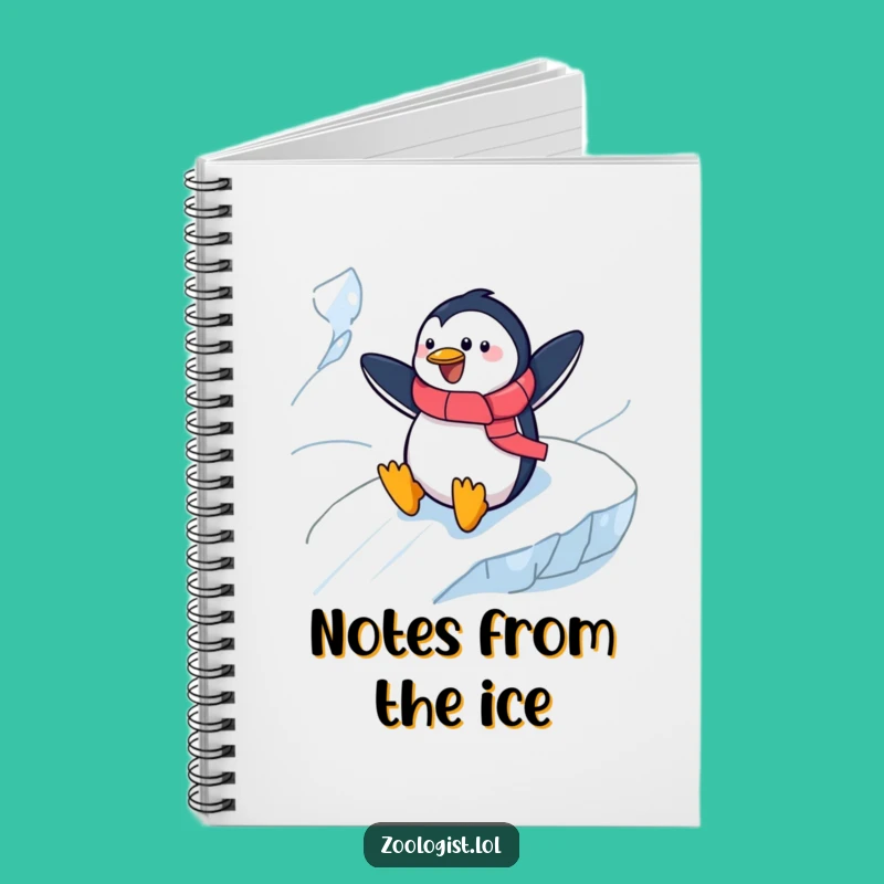 Funny Penguin Zoologist Notebook - Arctic Observations, Perfect Humorous Journal