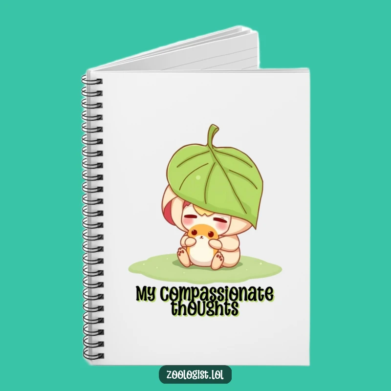 Funny Sheltering Animal Care Notebook - Jot Down Kind Thoughts with Flair Gift