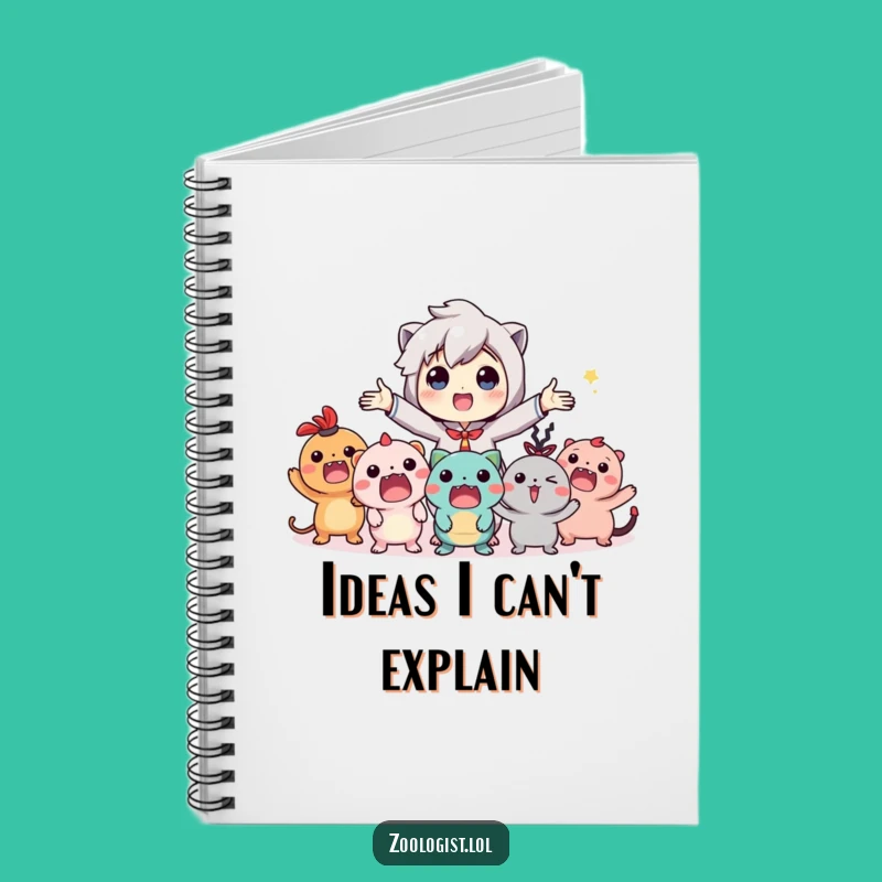 Funny Imaginary Ideas Notebook: Perfect Gift for Creative Minds!