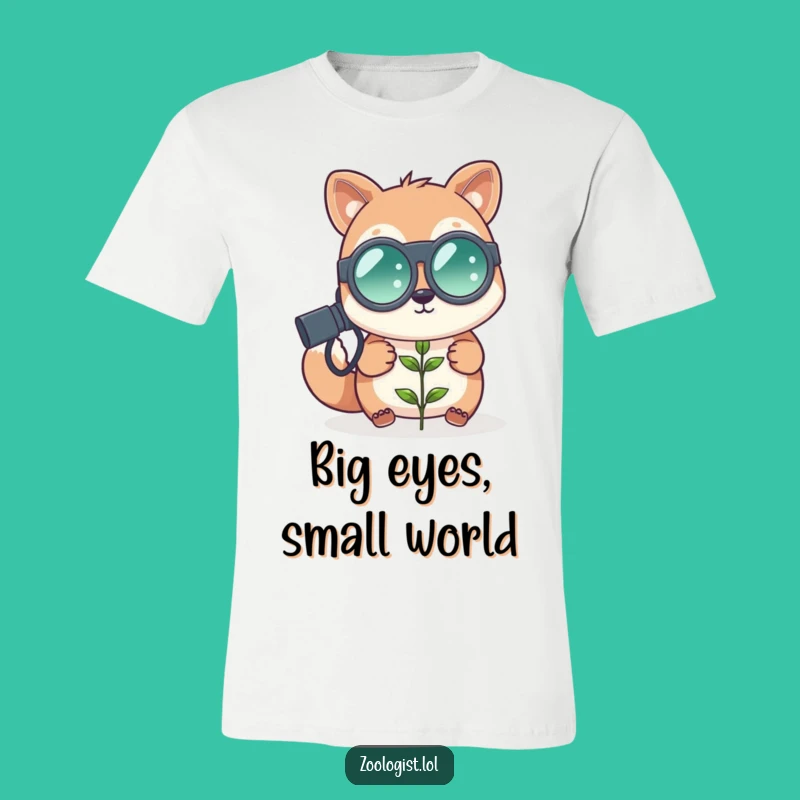 Funny Zoologist T-Shirt - Cute Animal Explorer Tee for Nature Fans