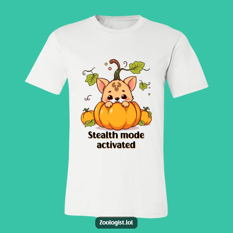 Funny Mischievous Animal T-Shirt - Stealthy Style for Your Wardrobe