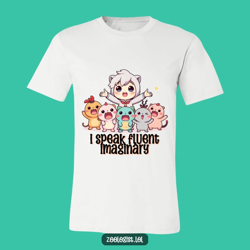 Funny Imaginary Creature Party Tee: Hilarious Gift for the Imaginative Soul!