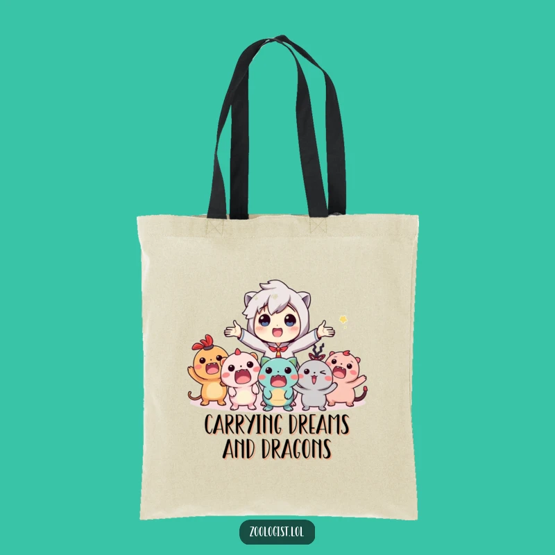 Funny Imaginary Friend Fiesta Tote Bag: Carry Your Fun Everywhere!