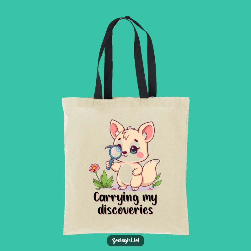 Funny Explorer Tote Bag: Cute Animal Nature Bag, Ideal Funny Gift